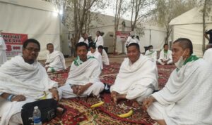 Sekda Demak, Akhmad Sugiharto, ST.MT menyampaikan terima kasih kepada Tim Petugas Haji Daerah ( TPHD ) dan seluruh petugas terkait yang telah