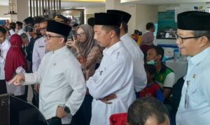 Menteri Pendayagunaan Aparatur Negara dan Reformasi Birokrasi ( Men PAN-RB ) Abdullah Azwar Anas, S.Pd., S.S., M.Si, melakukan rangkaian kunj