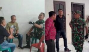 Puluhan anggota TNI ke Satreskrim Polrestabes Medan hingga 2 kali menjadi sorotan publik diduga mengintervensi penegakan hukum di kepolisian.