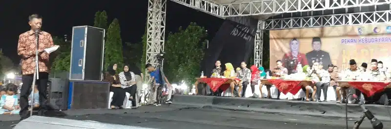 Sekda Demak menegaskan bahwa bangsa yang besar dan bermartabat adalah bangsa yang ‘Nguri-uri’ budaya asli warisan leluhur.